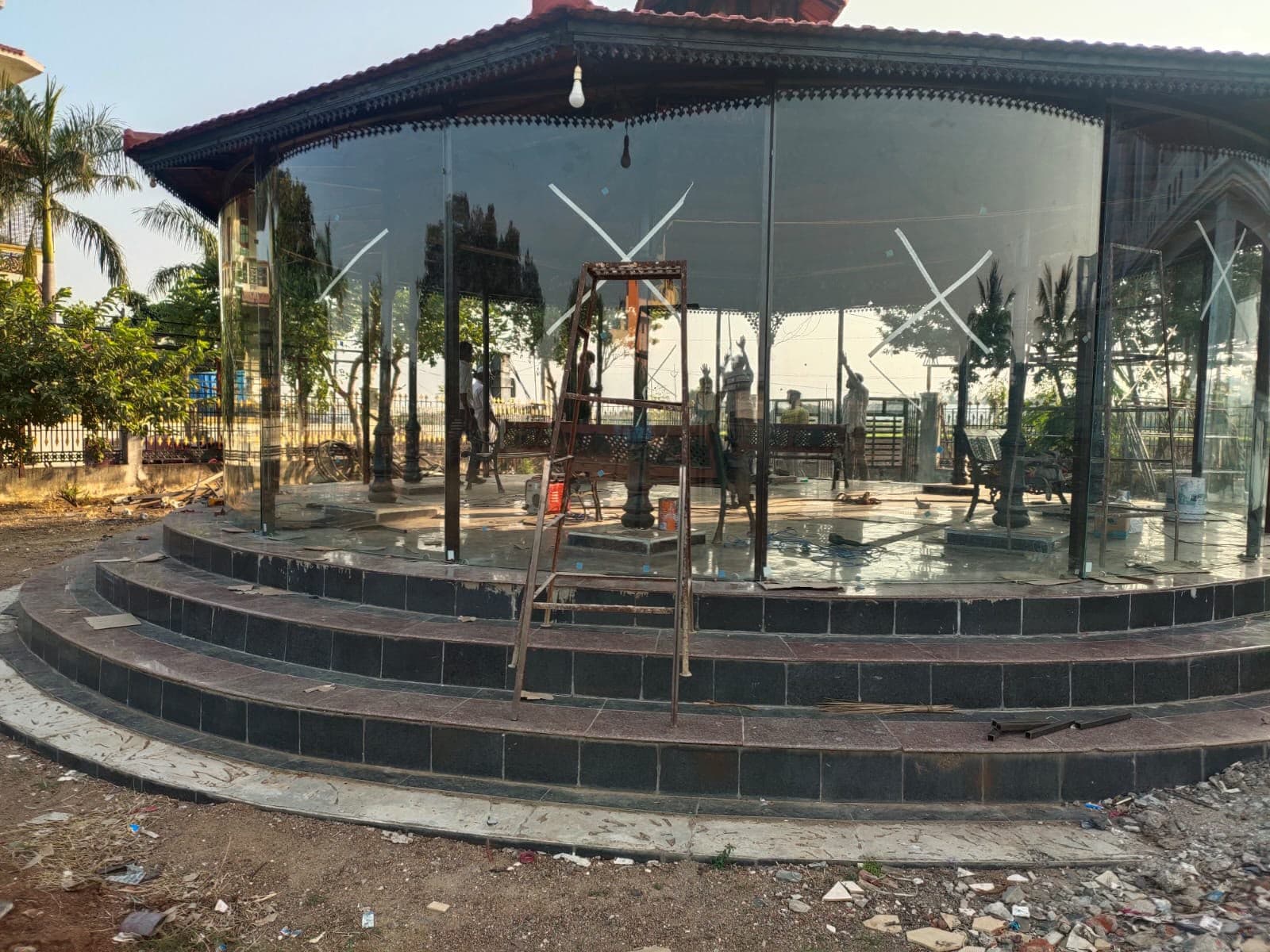 Glass Gazebo