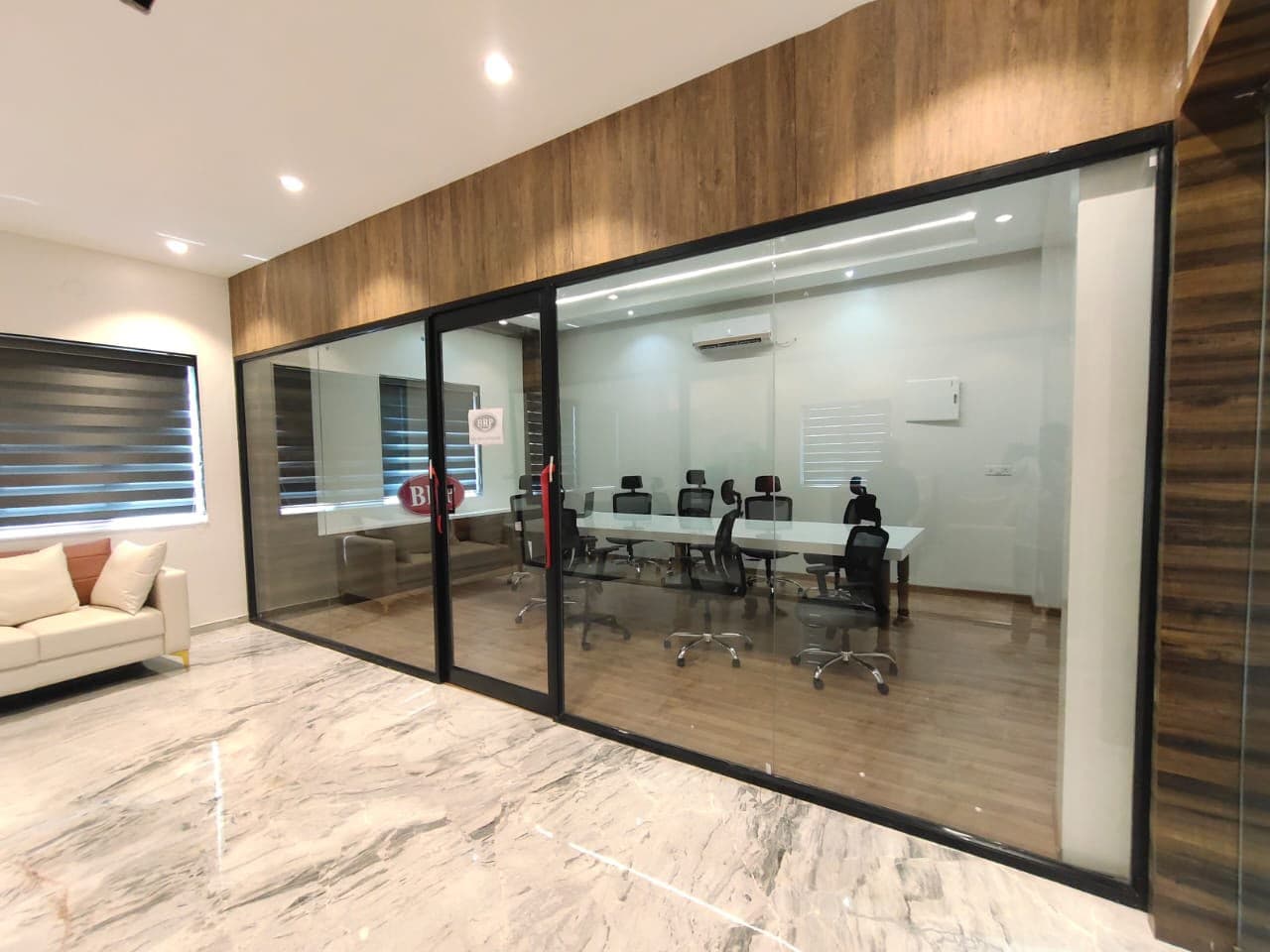 Office Glass Partition